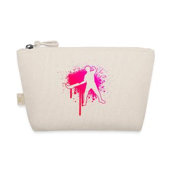 Basque Pelota Women Pelota Jai Alai Pelota vasca - Organic Pouch - nature - Front
