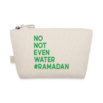 Non même pas d’eau Ramadan - Trousse biologique - nature - Devant