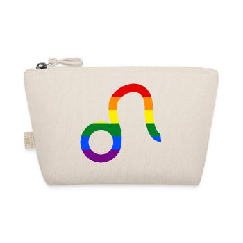 Signe du zodiaque Lion LGBT - Trousse biologique - nature - Devant