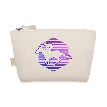 Equestrian Ladies Equestrian Sport Horse Riding - Organic Pouch - nature - Front
