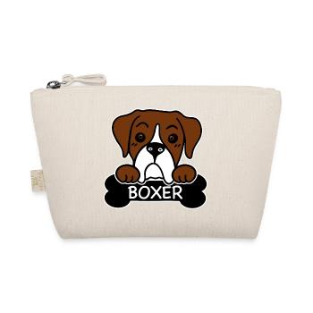 Boxer et os - Trousse biologique - nature - Devant