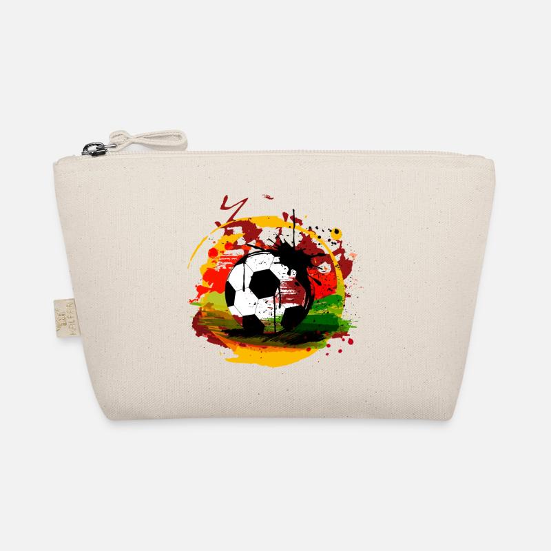 Fussball Deutschland - Bio-Täschchen - Natur