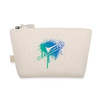 Blechblasinstrument Herren Blaskapelle Damen - Bio-Täschchen - Natur - Vorne