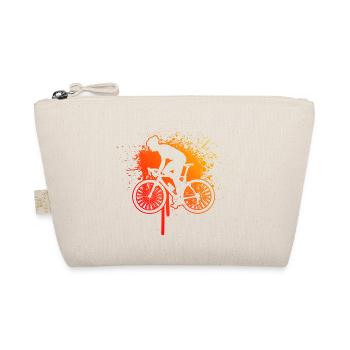 Women's Road Bike Road Bike Road Bike Road Cyclist - Organic Pouch - nature - Front