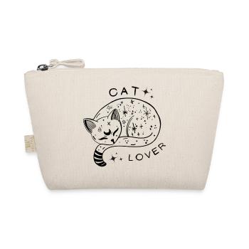 Heaven Cat Lover - Bio-Täschchen - Natur - Vorne