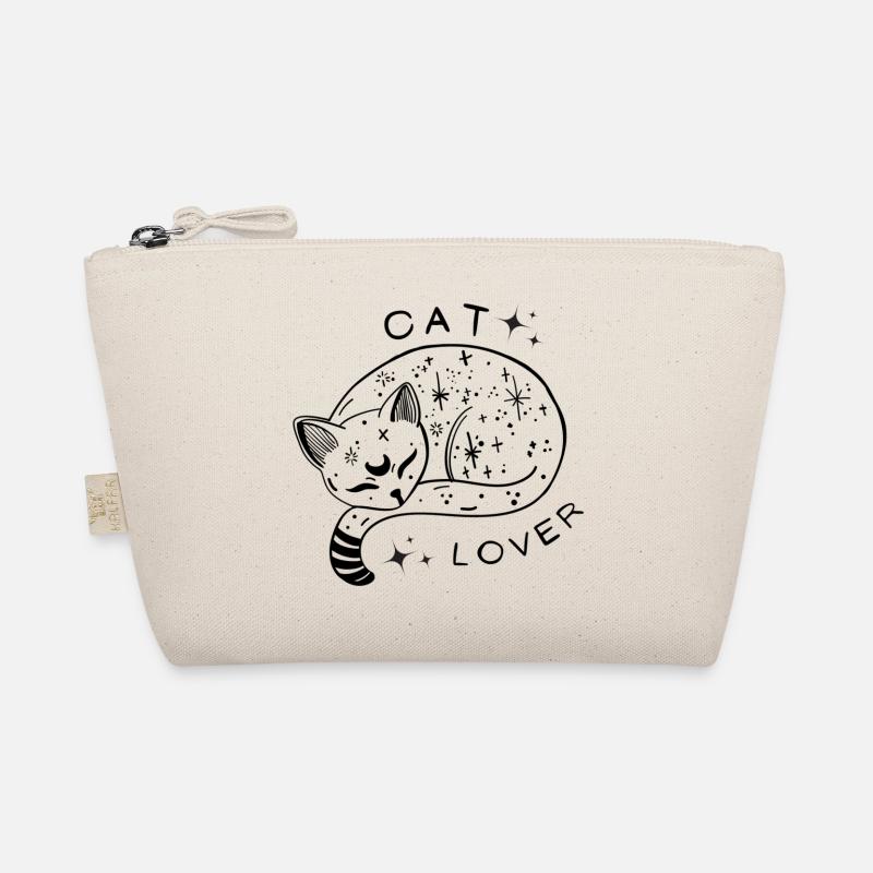 Heaven Cat Lover - Bio-Täschchen - Natur