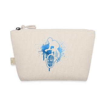Women's Road Bike Road Bike Road Cyclist - Organic Pouch - nature - Front