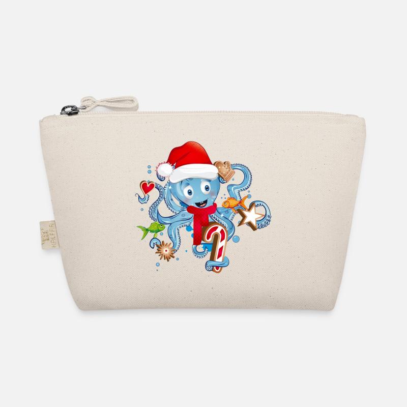 Octopus s’amuse et des biscuits pour Noël Trousse biologique