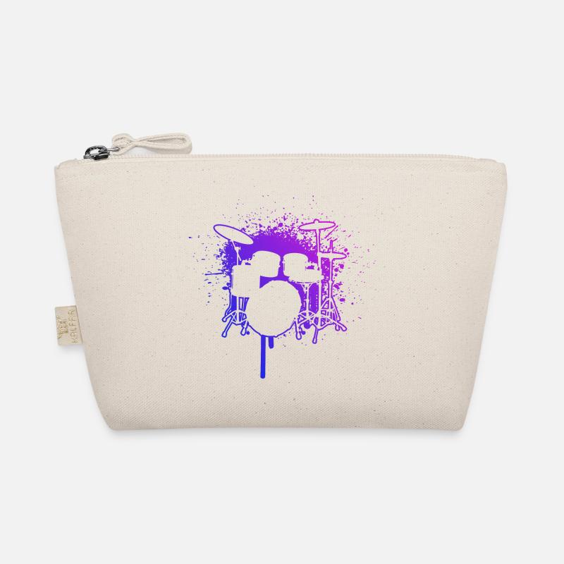 Drum Kit Drummer Women Drums Organic Pouch