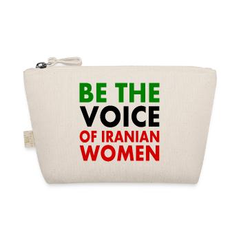 Be the voice of iranian women - Trousse biologique - nature - Devant