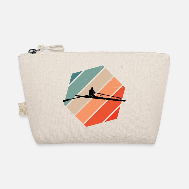 Rowing Damen Rudern Ruderer Herren - Bio-Täschchen - Natur