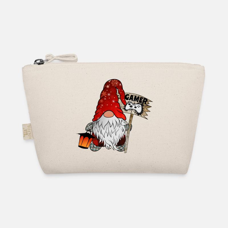 Gamer Wichtel Christmas Gnom Organic Pouch