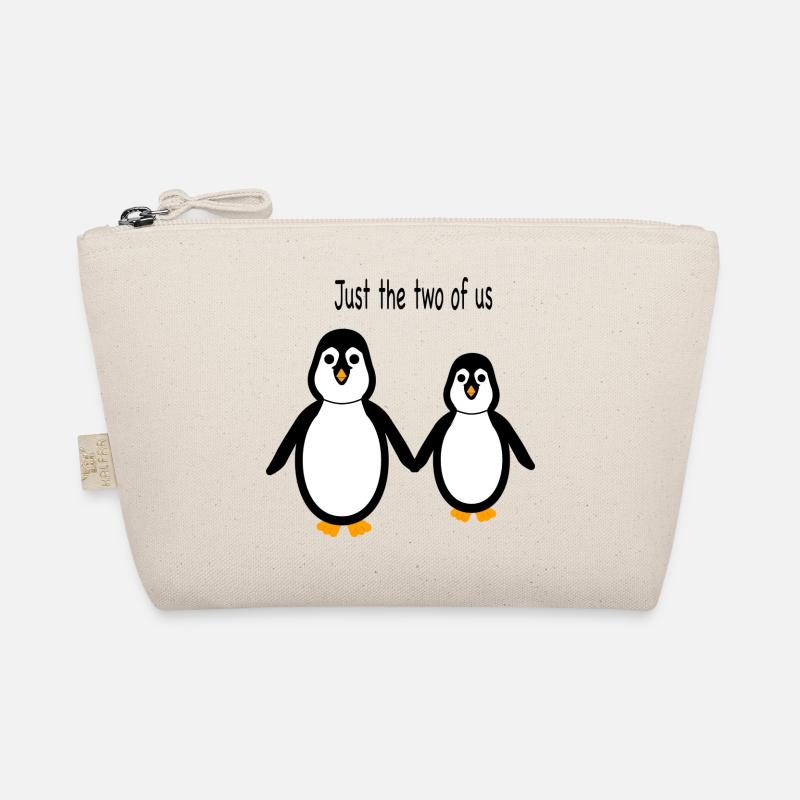 Pinguin - Zwei von uns Bio-Täschchen