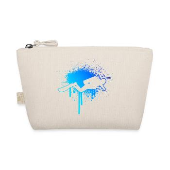 Men's Scuba Diver Scuba Diving Free Dive - Organic Pouch - nature - Front