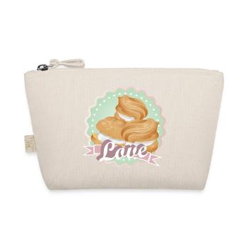 Illustration of three filled cream puffs - Organic Pouch - nature - Front