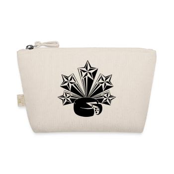 Cheese five radiating stars - Organic Pouch - nature - Front