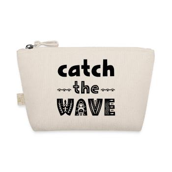 Abstract play of colors with neon accents - Organic Pouch - nature - Front