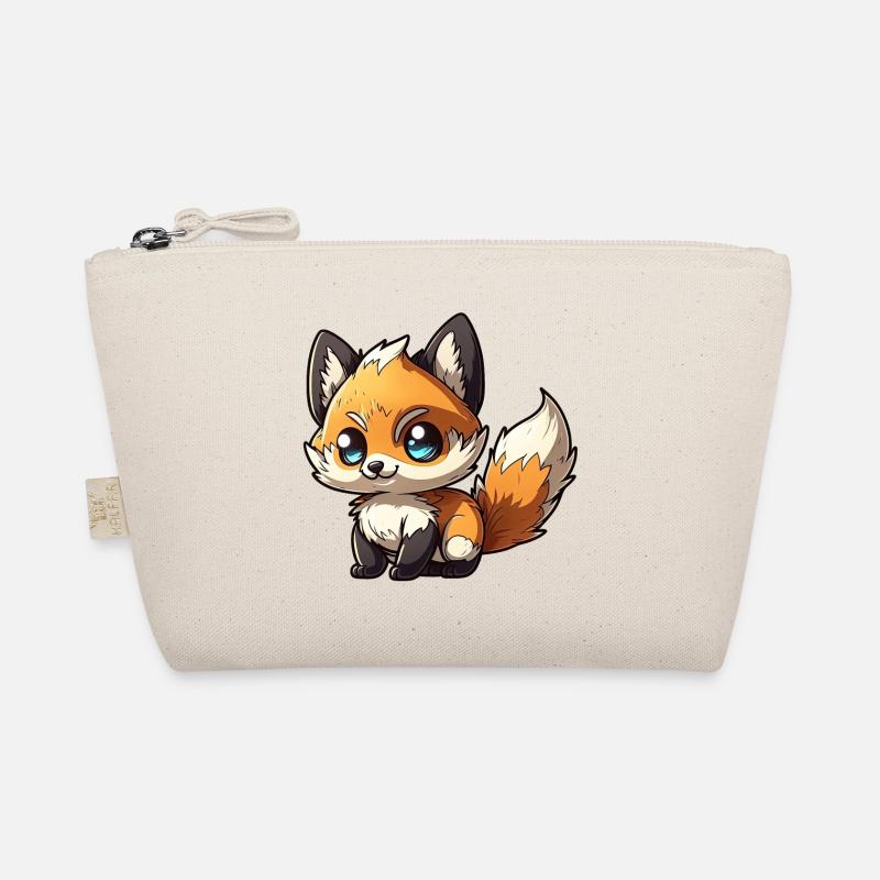 Mignon bébé renard chibi Trousse biologique