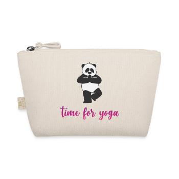Time for Yoga - Organic Pouch - nature - Front