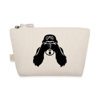 Funny Monkey - Gorilla OMG Teacher - Organic Pouch - nature - Front