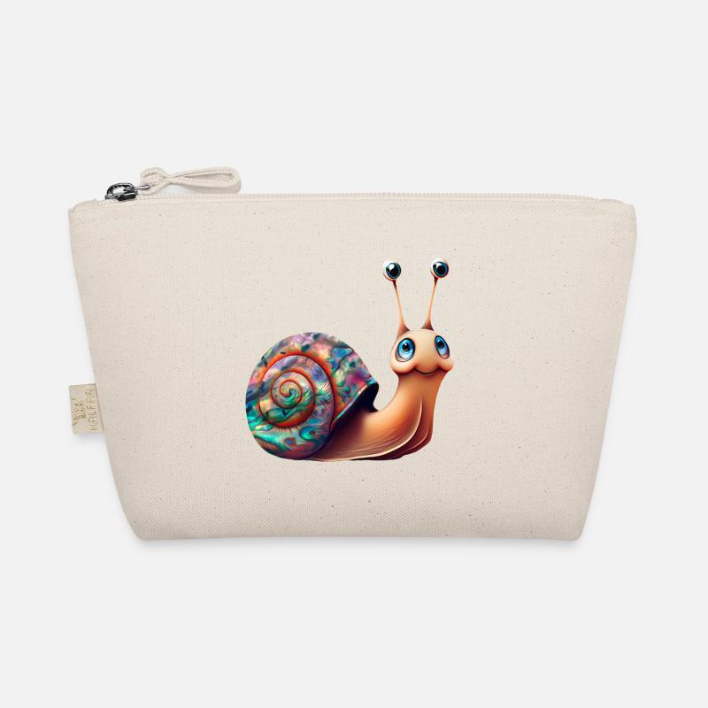Opal Snail - Opal Snail Shell Organic Pouch