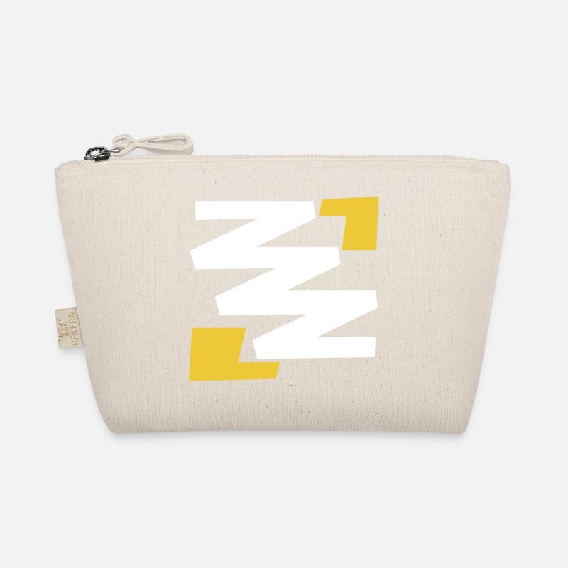 Einfaches digitales Kunstemblem mit Z Bio-Täschchen