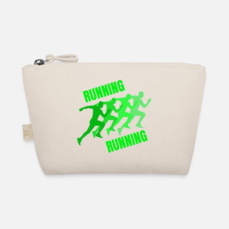 running, jogging, jogging, running, trail running Organic Pouch