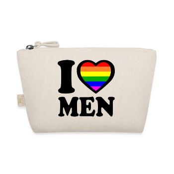 I love men - Trousse biologique - nature - Devant