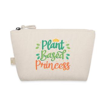 PLANT BASED PRINCESS - Organic Pouch - nature - Front