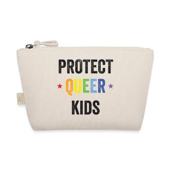 LGBT Pride Month - Protect Queer Kids - Organic Pouch - nature - Front