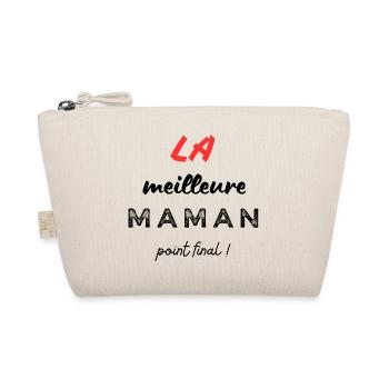 LA meilleure maman point final! - Trousse biologique - nature - Devant