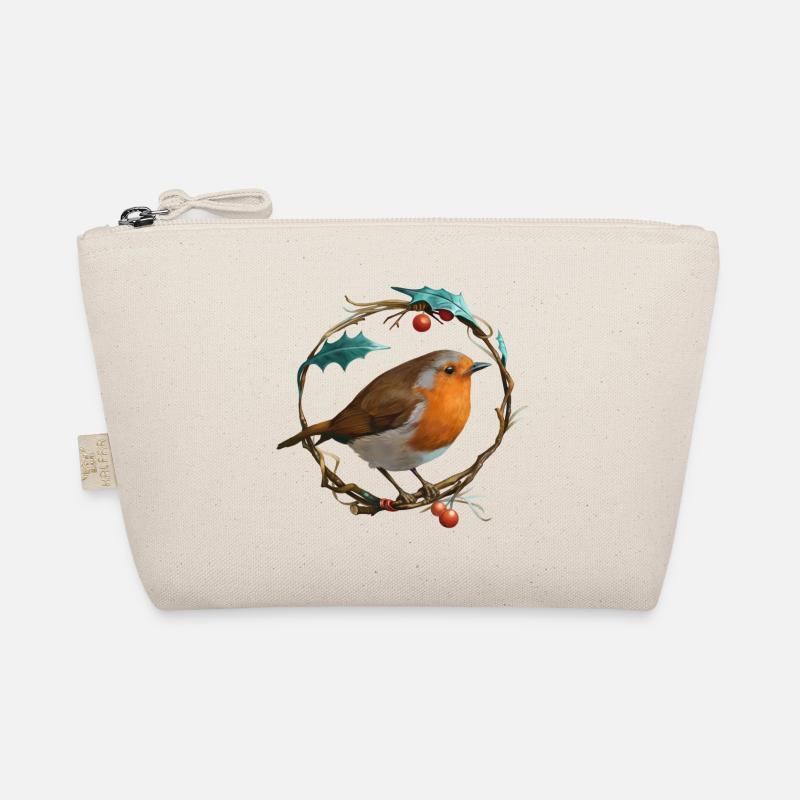 Robin Redbreast - Bio-Täschchen - Natur