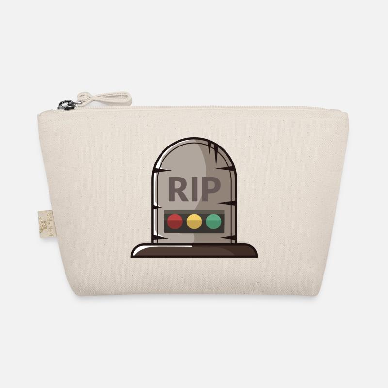 Traffic light Rest in Peace RIP Organic Pouch