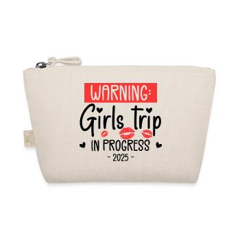 Warning Girls Trip In Progress 2025 - Trousse biologique - nature - Devant