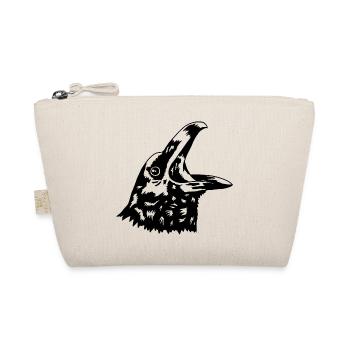 Crow - Organic Pouch - nature - Front