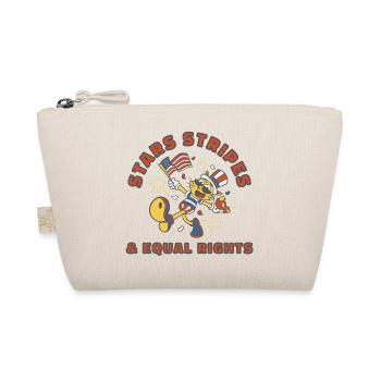 Land Of The Free Because Of The Brave - Organic Pouch - nature - Front