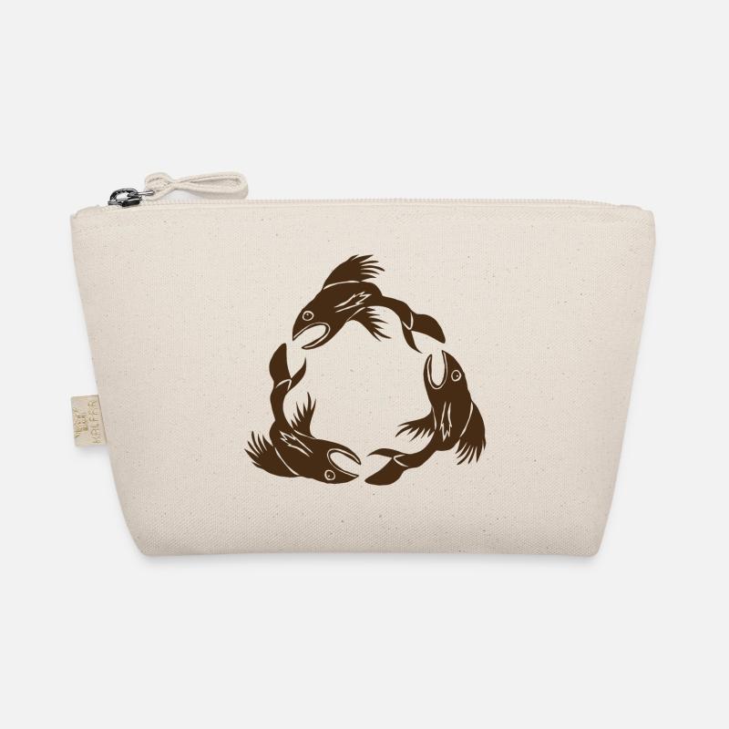 three fish Organic Pouch