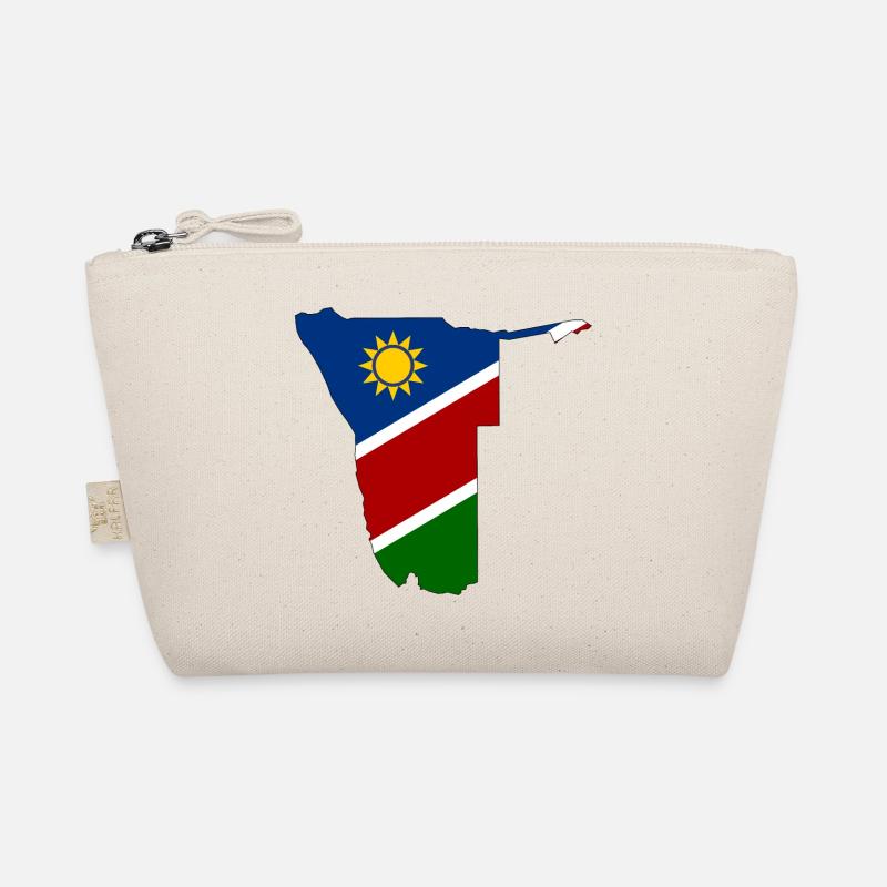 Namibia flag map Organic Pouch