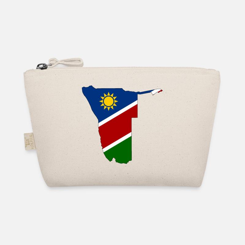 Namibia flag map Organic Pouch