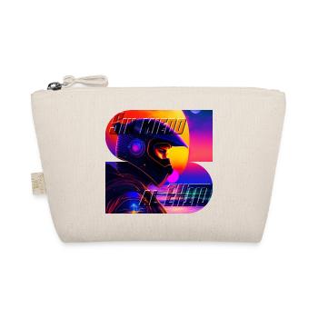 Furchtloses Neon Moto - Bio-Täschchen - Natur - Vorne