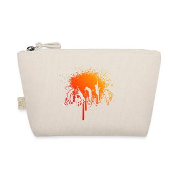 Men's Tennis Players Play Tennis - Organic Pouch - nature - Front