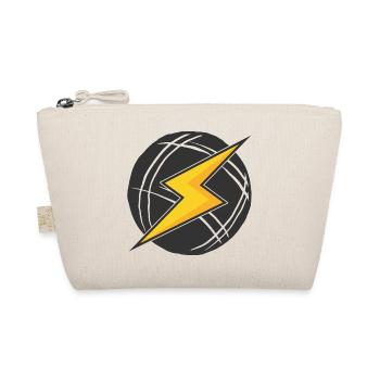 Boule Power! Bouler Outfit Boule Balls Petanque - Organic Pouch - nature - Front