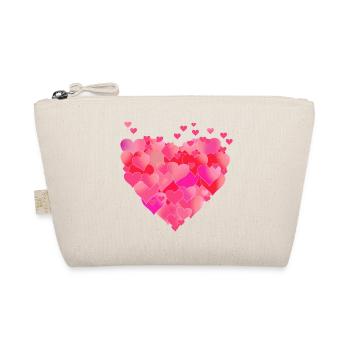 Cœur de cœur - Trousse biologique - nature - Devant