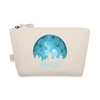 moon forest peace peace icon trees nature - Organic Pouch - nature - Front