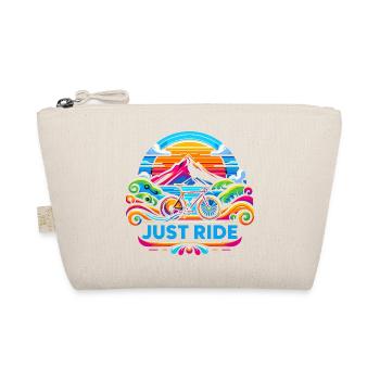Just Ride Bicycle - Organic Pouch - nature - Front