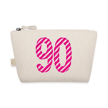 90. 90 YEARS. 90TH ANNIVERSARY. 90TH ANNIVERSARY. - Organic Pouch - nature - Front
