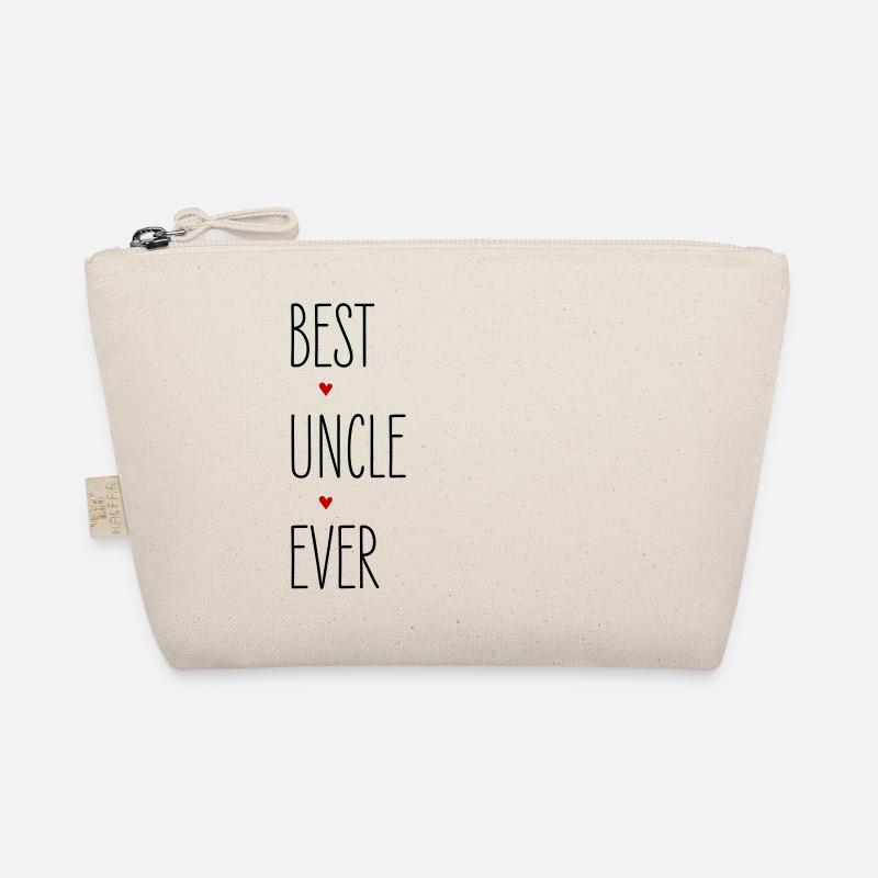 Bester Onkel, Best Uncle Ever, Herz, Geburtstag Bio-Täschchen