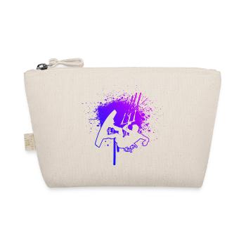 Kitesurfing Kitesurfer Women Kitesurfing Kitesurf - Organic Pouch - nature - Front
