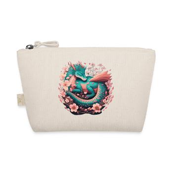 Spring Dragon – Gentle Power - Organic Pouch - nature - Front
