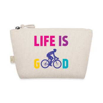 Cyclisme - La vie est belle - Trousse biologique - nature - Devant